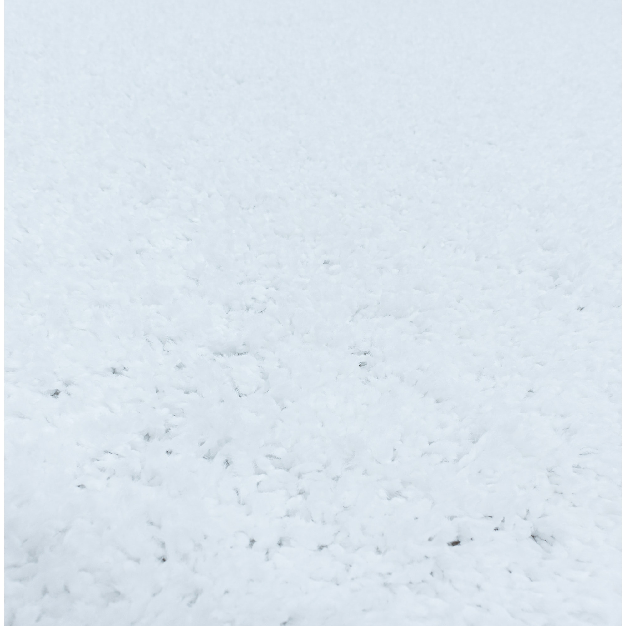 SYDNEY - Tapis shaggy uni à poils longs blanc - SYD3000BLA