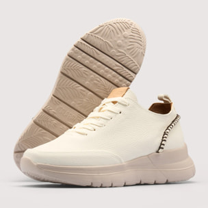 Sneaker Piel Blanco - Morella