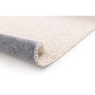 PETRA Alfombra lavable tejido en bucle en blanco, varias medidas disponibles.