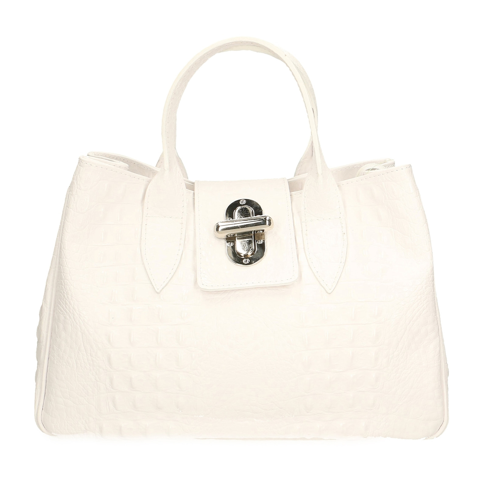 Borsa a mano da donna In Vera pelle Made in Italy 35x23x13 cm