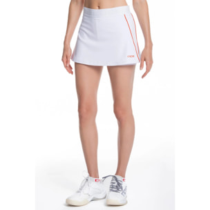 Falda deportiva pádel TEAM blanco