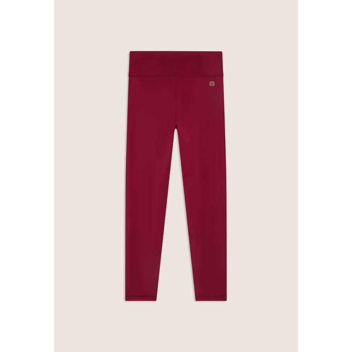 Leggings 7/8 vita alta in tessuto tecnico quick dry