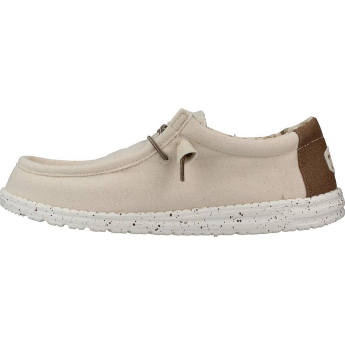 DERBIES - OXFORD HEY DUDE WALLY STRETCH CANVAS