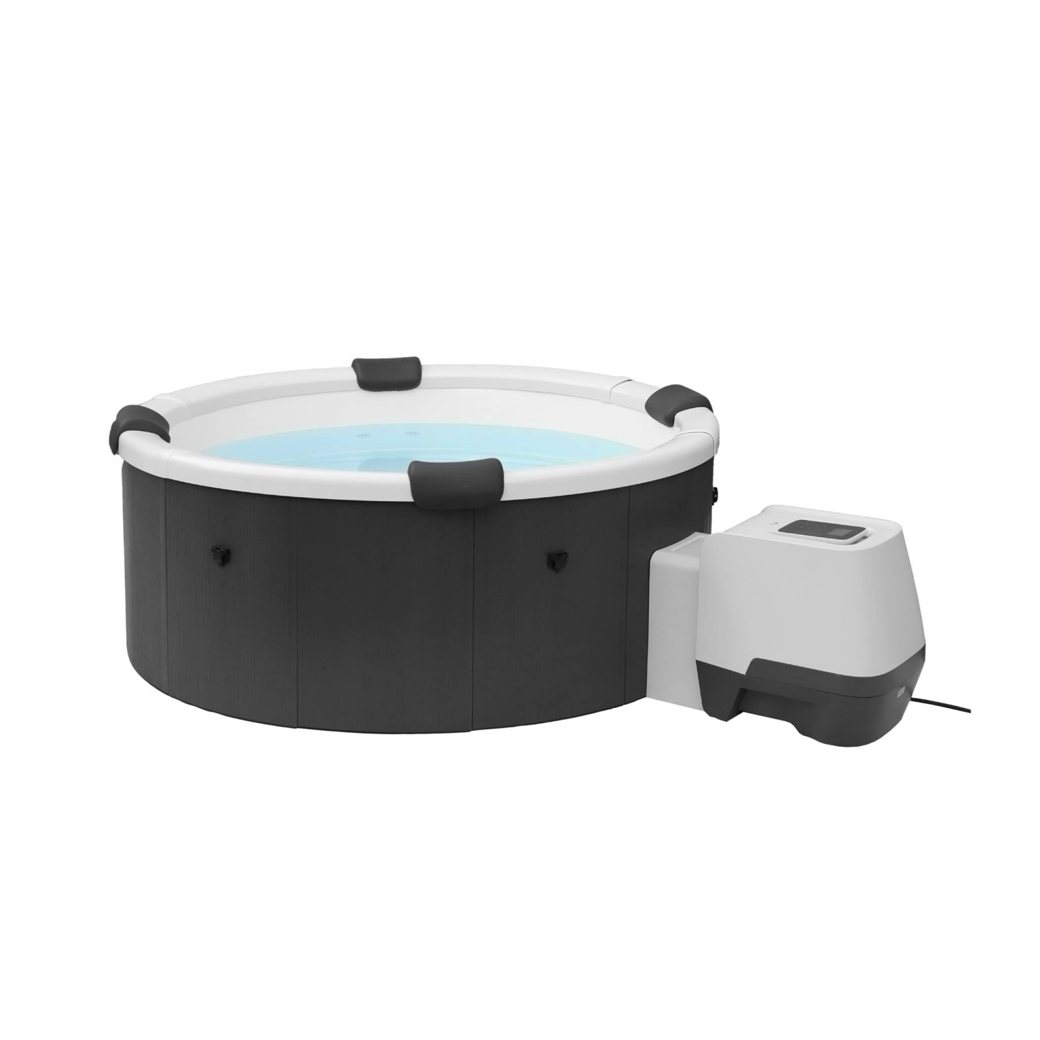 Spa rigide 6 places 180cm rond hydromassage 4 coussins bâche + housse + 8 filtres SPA DENVER + 8 FILTRES SPA