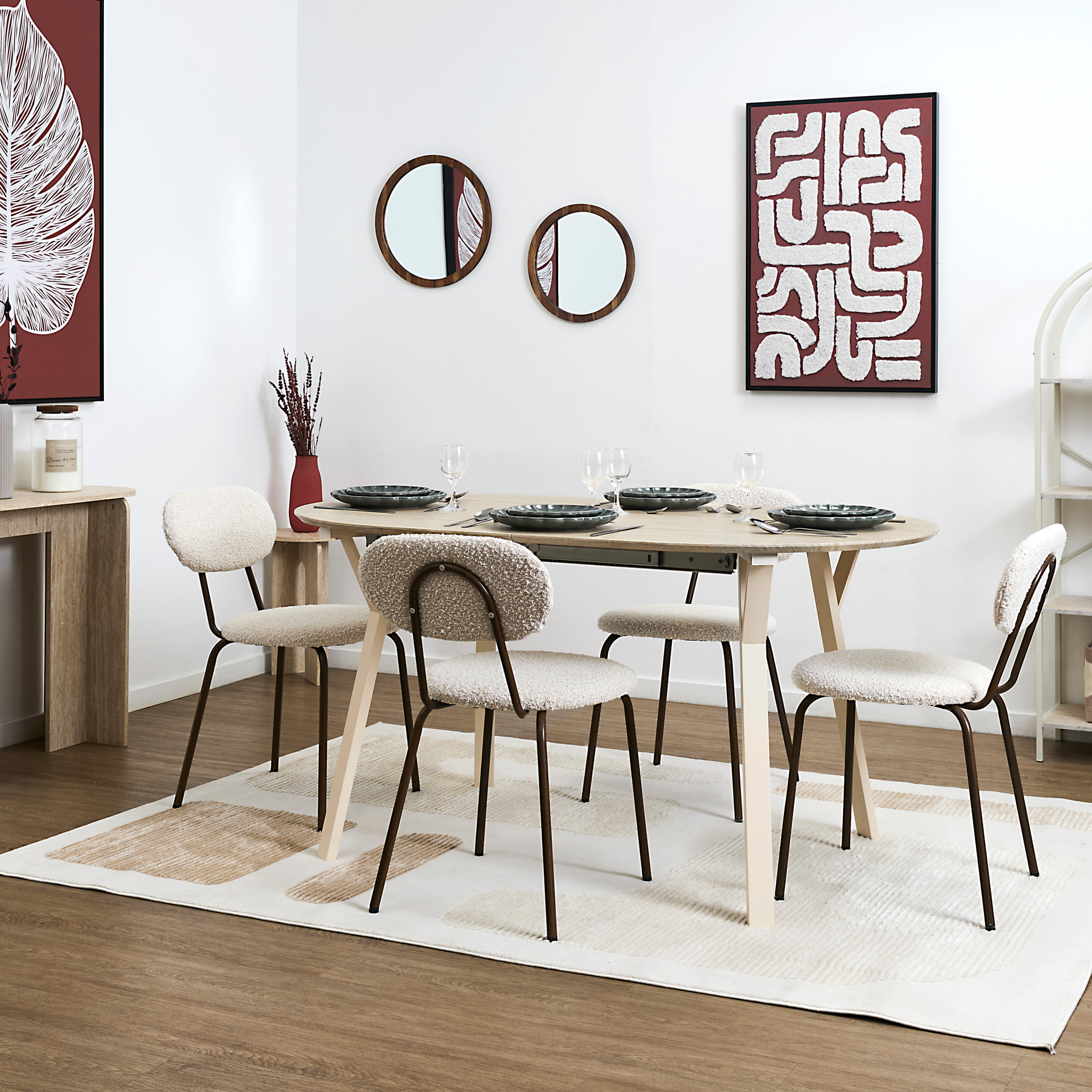 Table Extensible 6 A 8 Pers Terra Nova