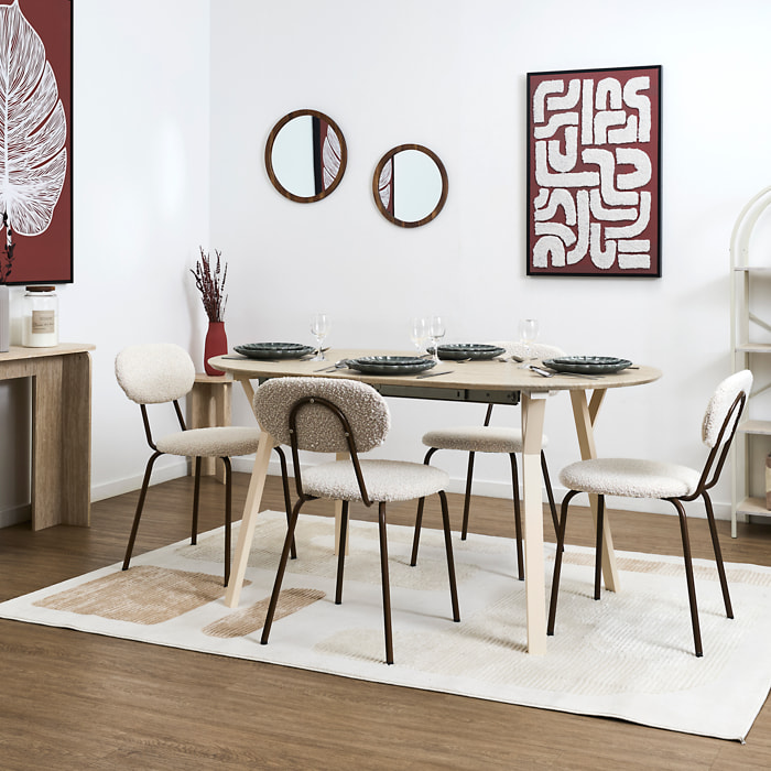 Table Extensible 6 A 8 Pers Terra Nova