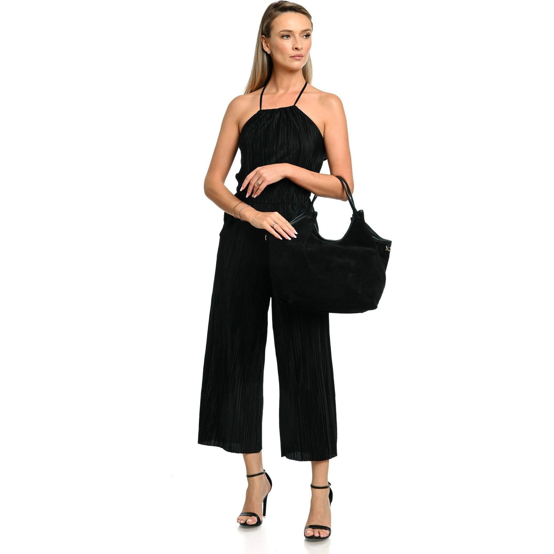 Borsa a tracolla Anna Luchini Nero