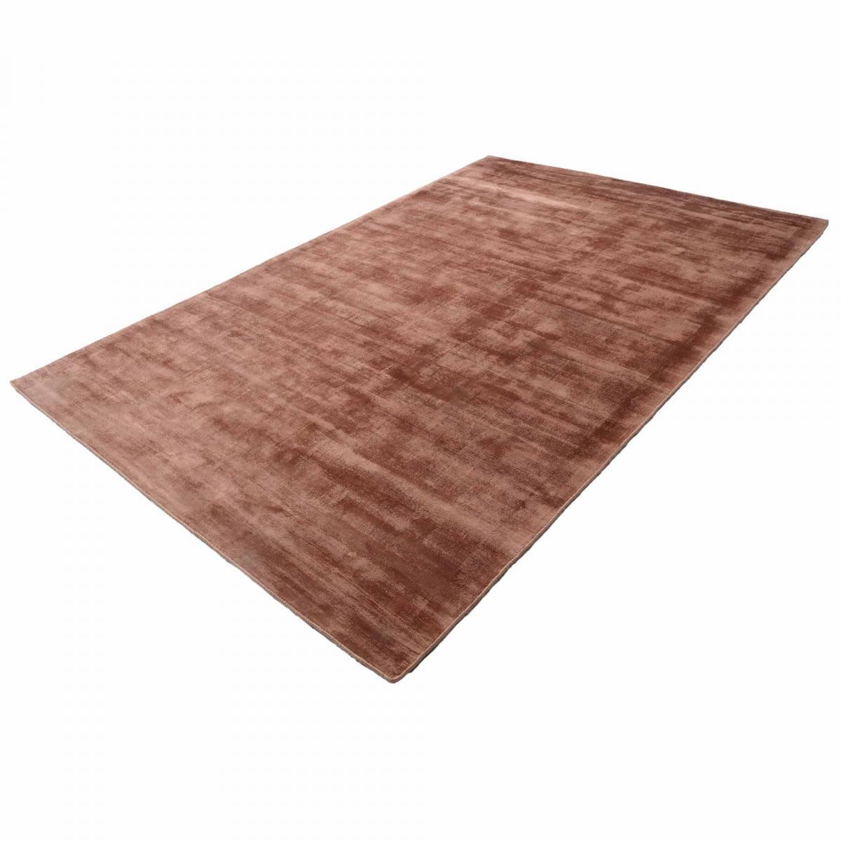 Tapis artisanal doux et soyeux tufté main en viscose