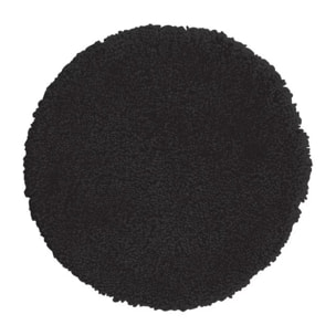 Tapis de bain rond microfibre HIGHLAND Noir Spirella