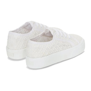 Superga Zapatos de mujer Cuña Chica 2730 KIDS MACRAME RHOMBUS