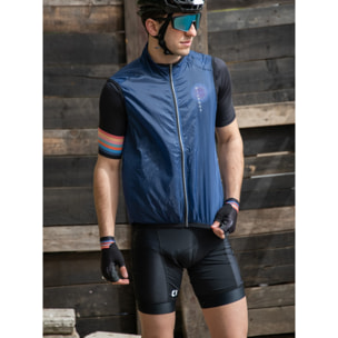 CHALECO CICLISMO WINDBRAKER PARA HOMBRE BLUEBALL EN AZUL