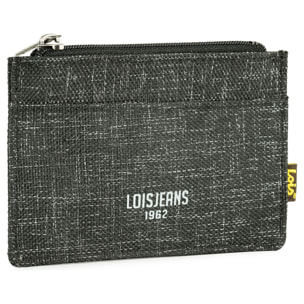 Tarjetero Monedero Lois Harrison Negro