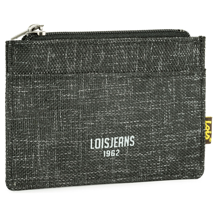 Tarjetero Monedero Lois Harrison Negro