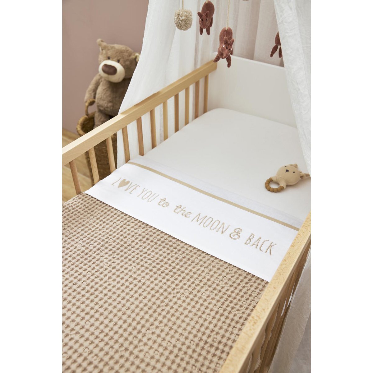 Sabana Bajera Ajust. Cuna 60 Pack 2 Me-Uni