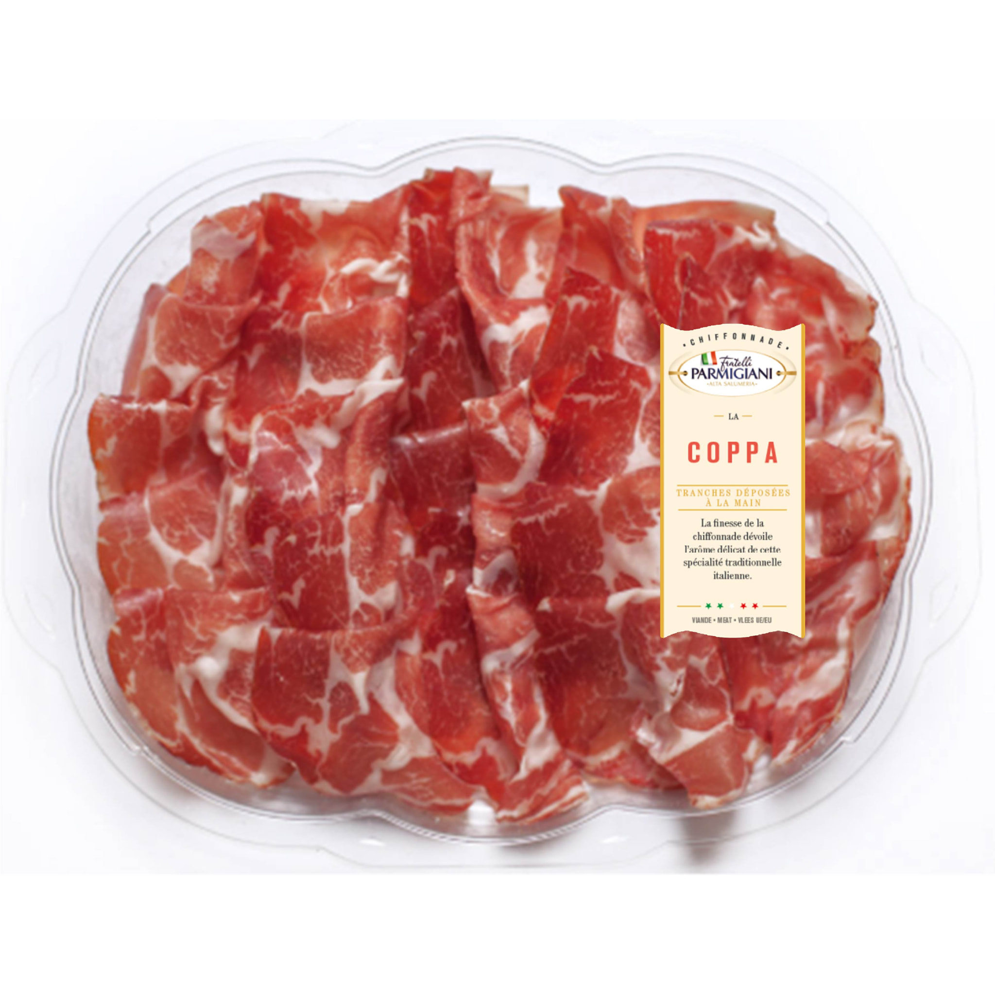 Coppa en chiffonnade -2x80g - Italie