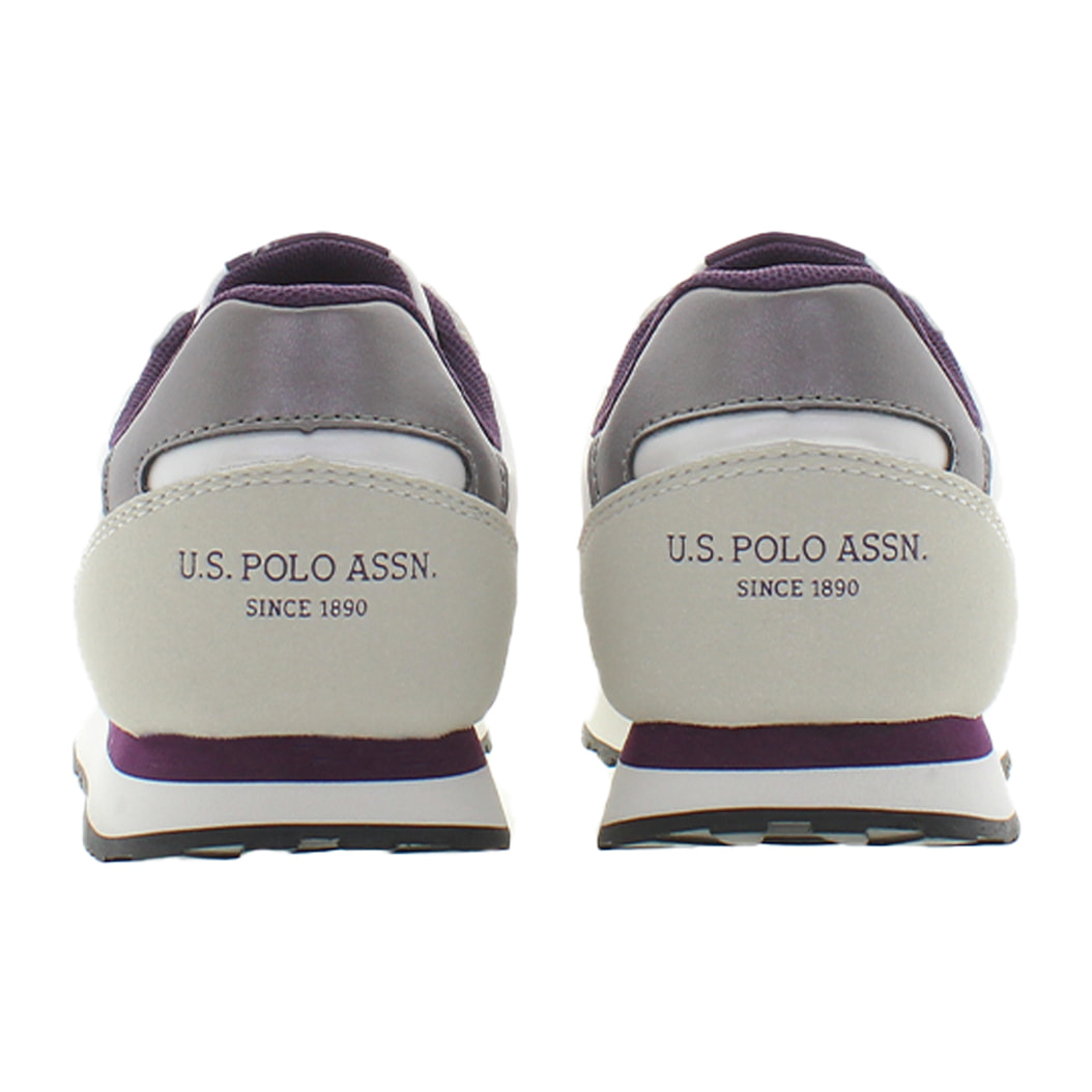 Sneakers U.S. Polo Assn. bianco avorio