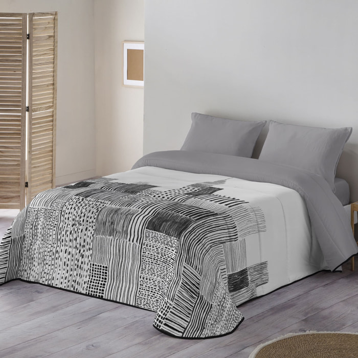 Naturals - Edredón Nórdico Estampado - 100% Poliéster Microfibra - 300 gr/m² - Sketch