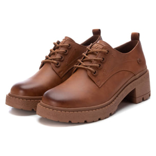 Zapato blucher/derby camel