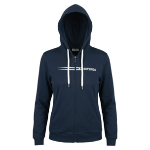 Tuta Donna SUPERGA Cotone Leggero Full Zip