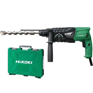 Perforateur SDS+ 730W 24mm 2.7J 3 modes 2,8kg - HIKOKI - en coffret - DH24PH2WSZ