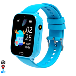 Smartwatch A10 4G, WIFI, LBS. Localización especial para niños, con cámara, función de rastreo, cerca virtual, llamadas SOS y video llamada.