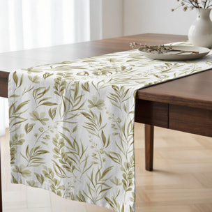 Chemin de table 100 % coton Lia 924 5 High 50x150 cm