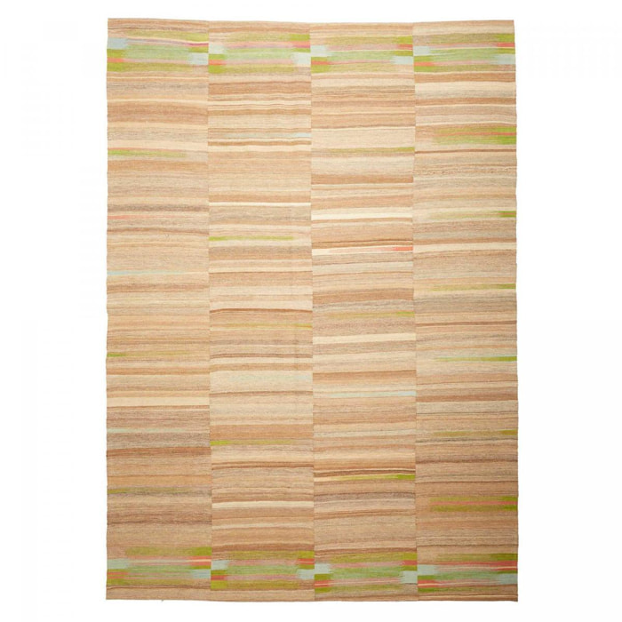 Authentique Tapis d'Orient kilim fait main en laine J