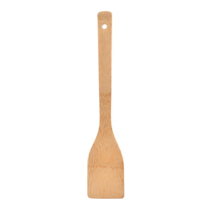 Espátula 30x6 cm bambú, utensilio de cocina natural expert san ignacio