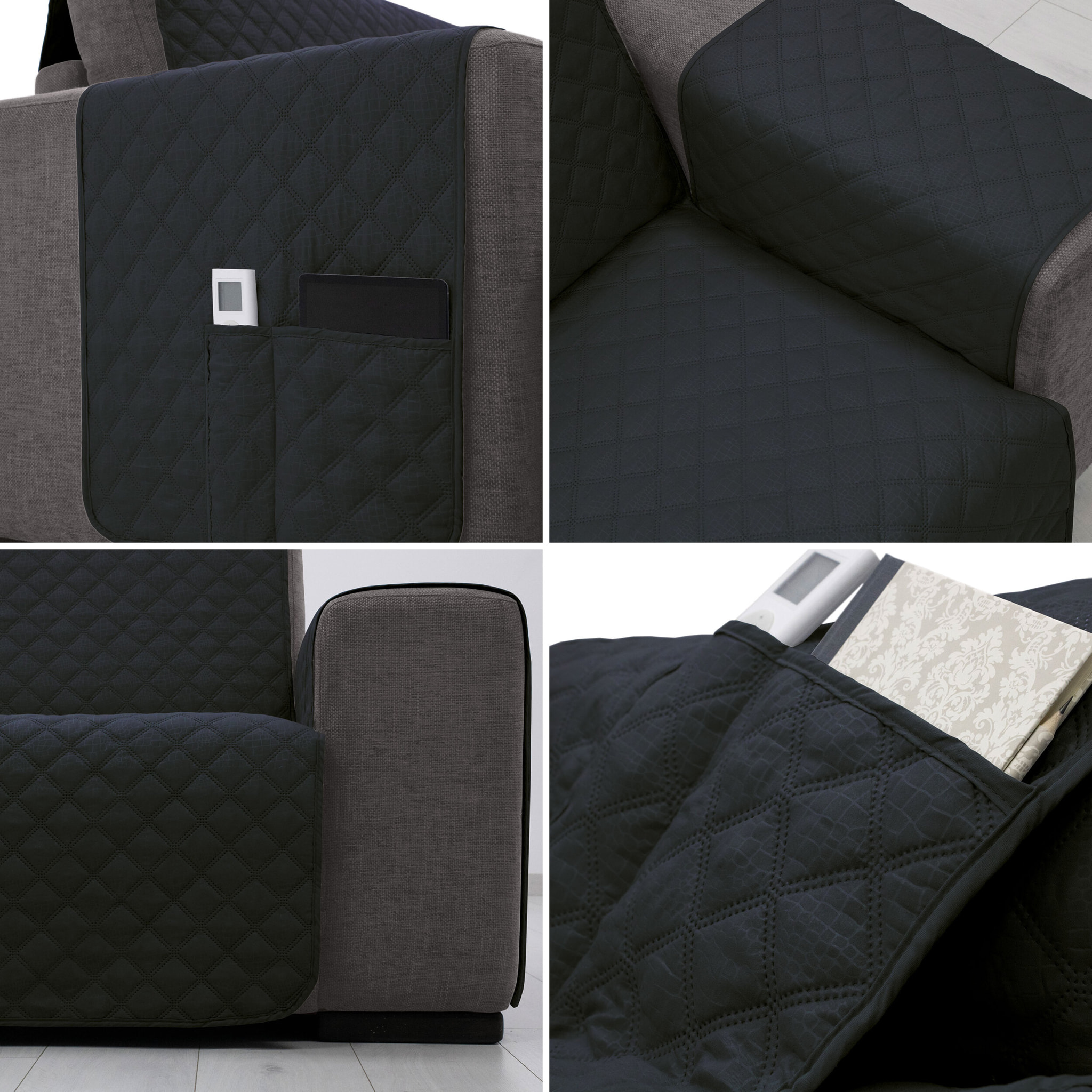 Cubre Sofá ACOLCHADO REVERSIBLE modelo JENNY