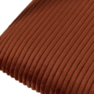 Fauteuil Design Cotele Scott Terracotta - Lot De 2
