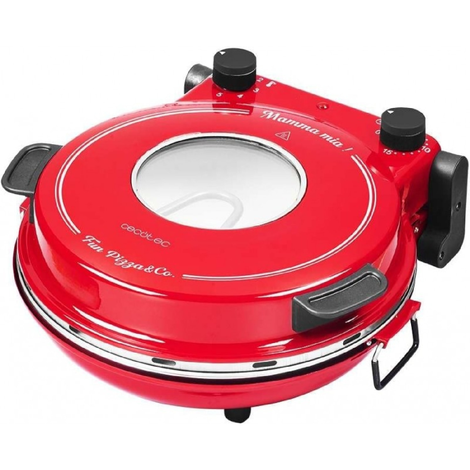 Cecotec Pizza maker Appareil à pizza Fun Pizza&Co Mamma Mia Vista