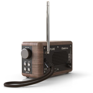 Radio DAB PURE Classic Mini Coffee Black/Walnt
