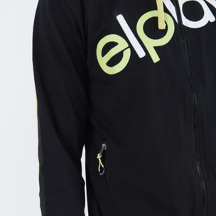 Felpa in jersey con zip e cappuccio Profeo