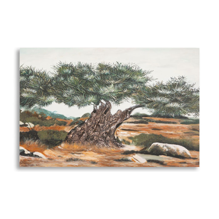 DIPINTO SU TELA OLIVO -B- CM 120X3,8X80