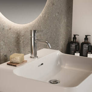 Mitigeur lavabo Joy avec tirette chrome