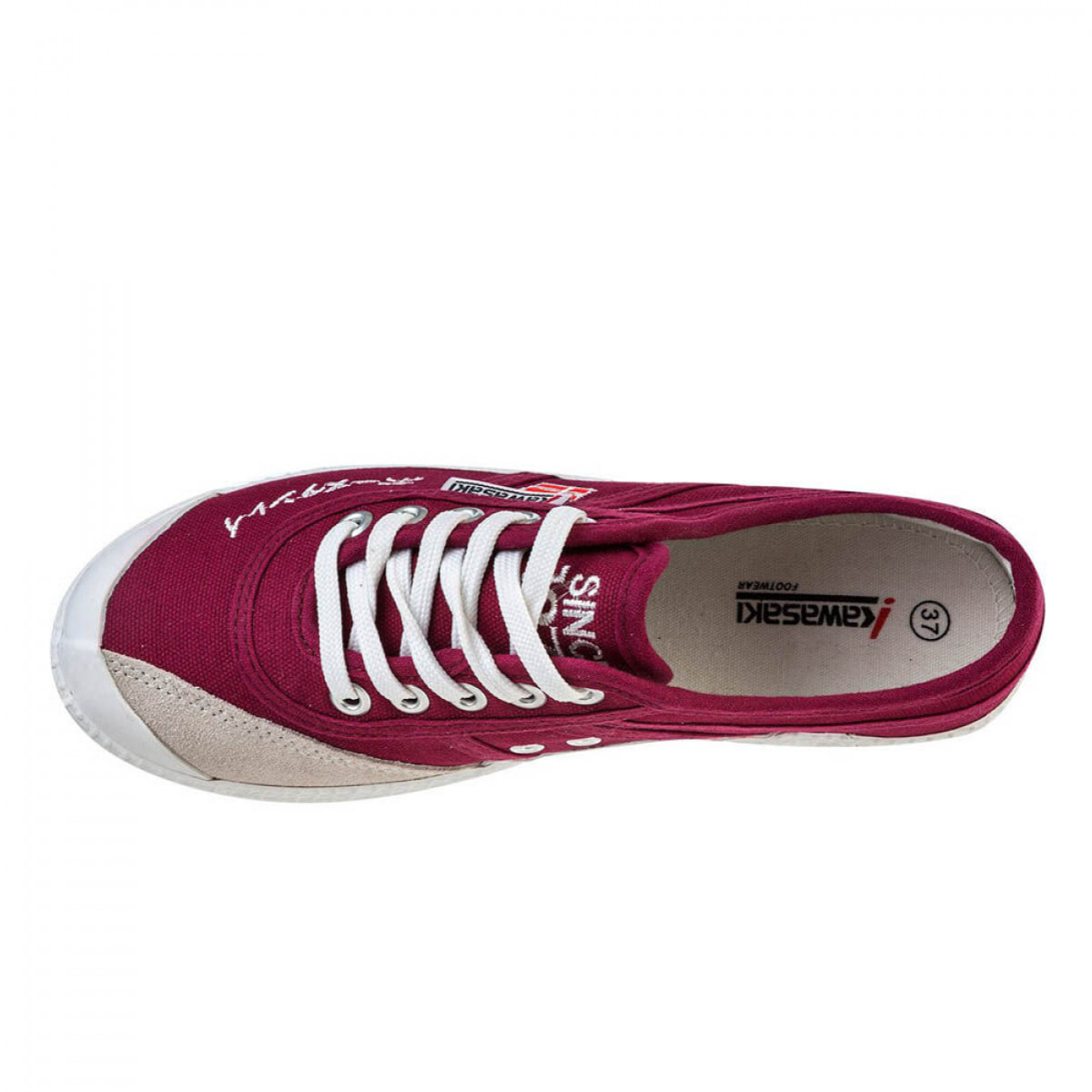 KAWASAKI Signature Canvas Shoe K202601 4055 Beet Red