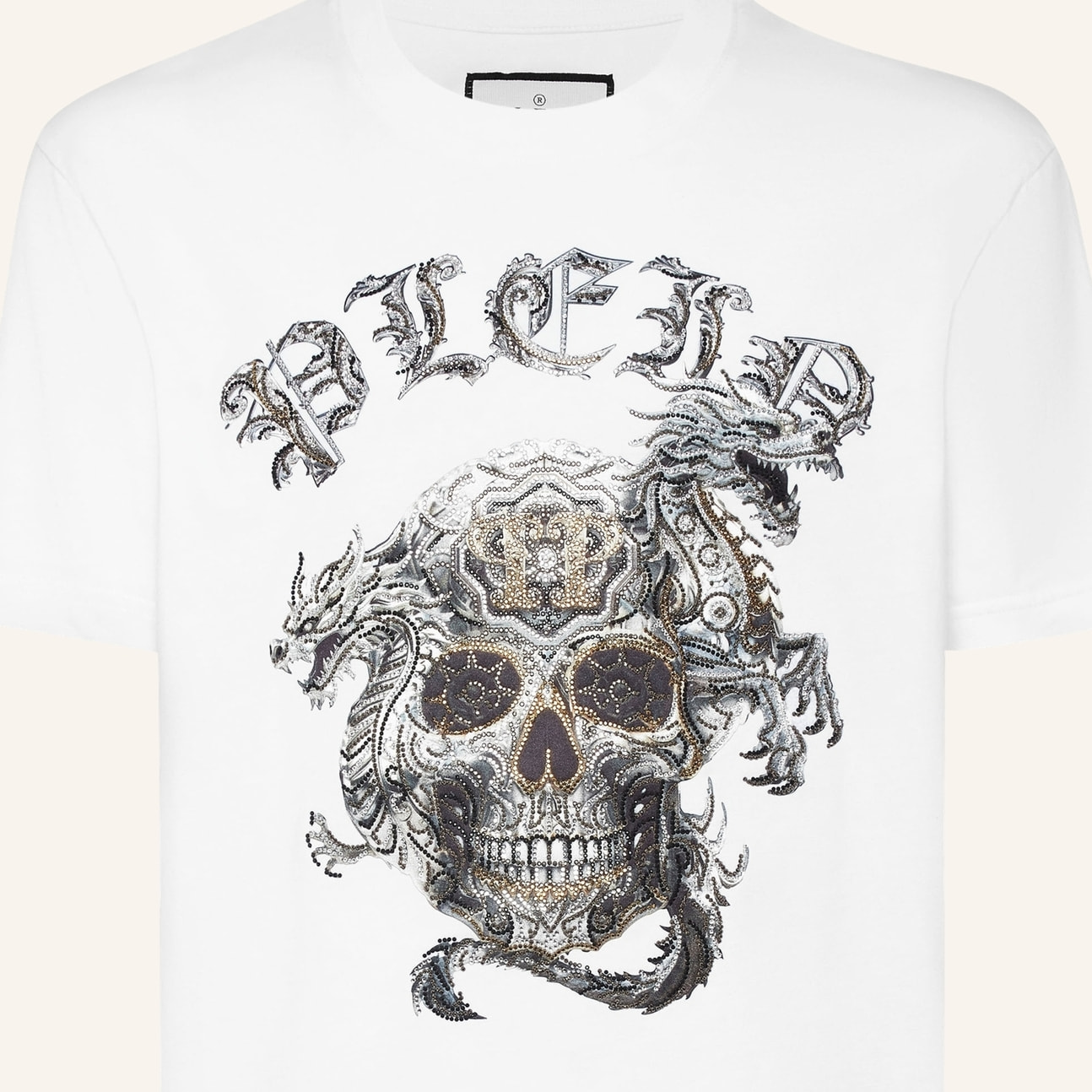 PHILIPP PLEIN T-shirt girocollo SKULL