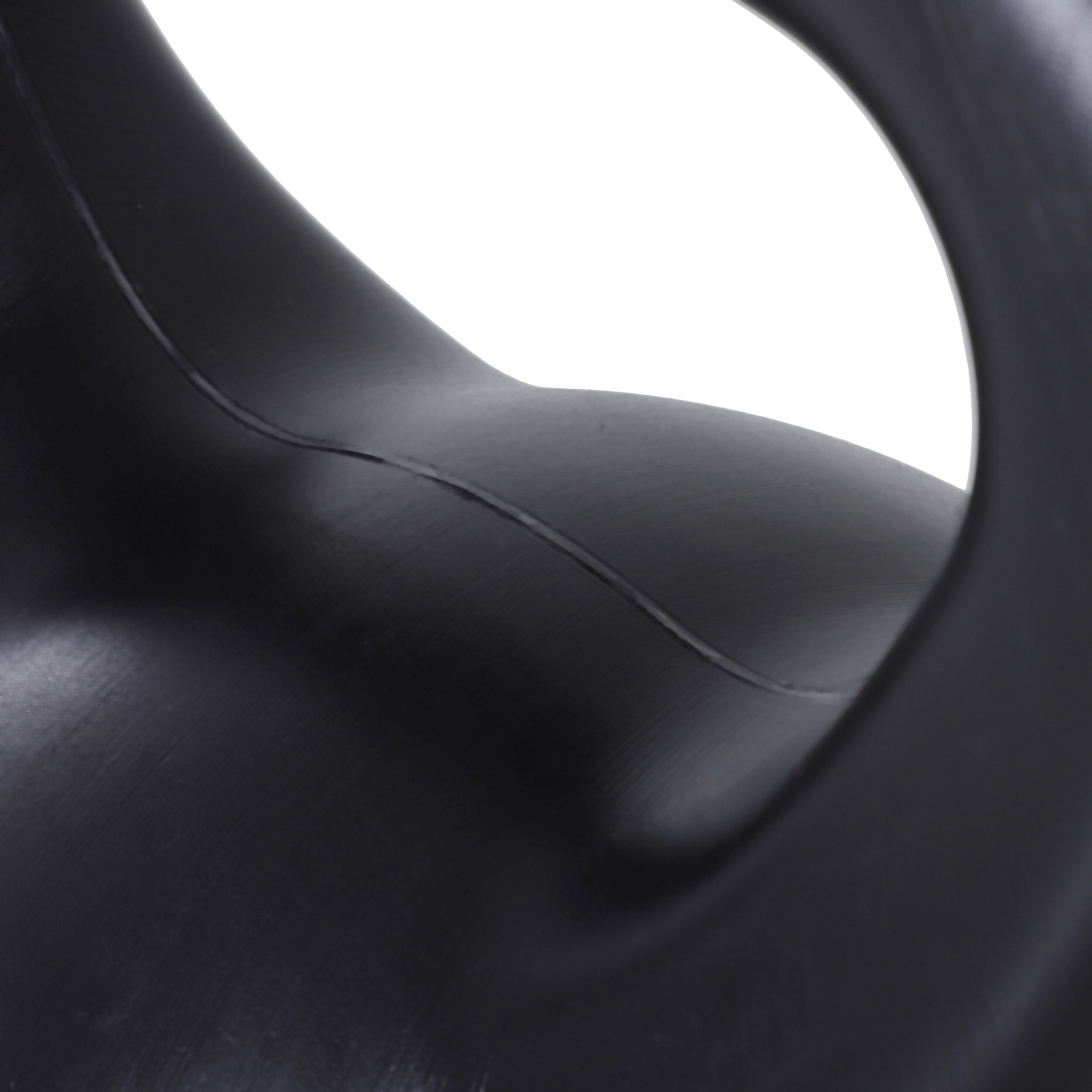 Kettlebell 12 Kg - haltère boule - poignée ergonomique - PVC noir