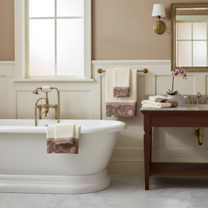 Set Spugna GIGLIOLA 3 Pezzi: Viso+Ospite+Telo Bagno