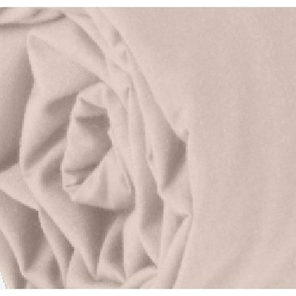 DRAP HOUSSE 2 PERS 140x190  de Coton-Bambou - BAMBOU ROSE