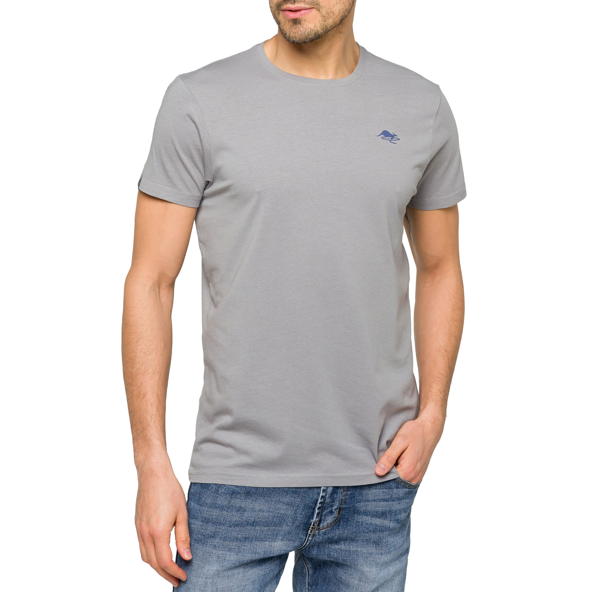 Camiseta de algodón 150 gr Hot Buttered Lizard Gris