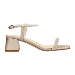 Sandali Donna Tata Italia Argentato