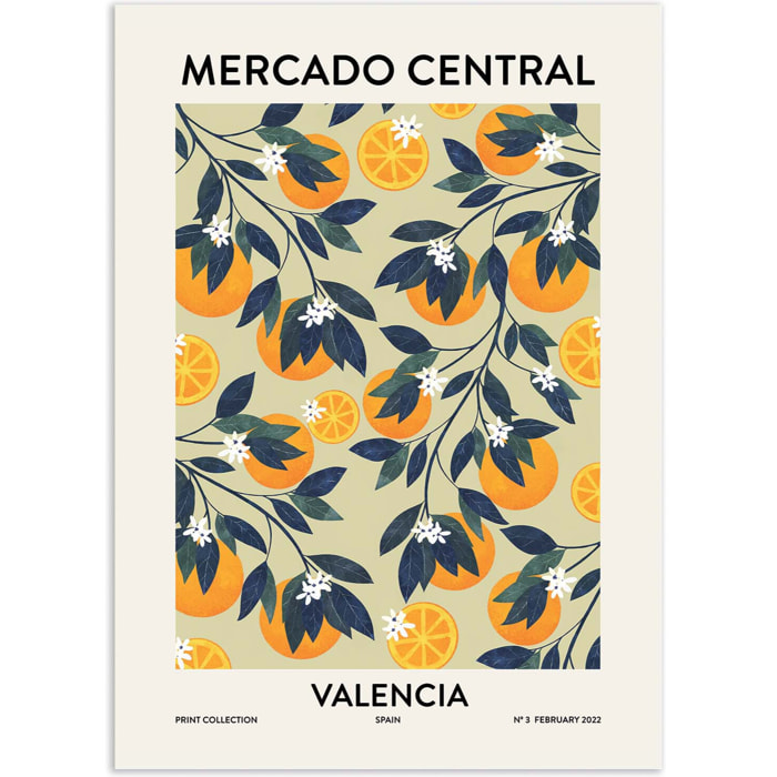 Affiche - Valencia Market - El Buen Limon