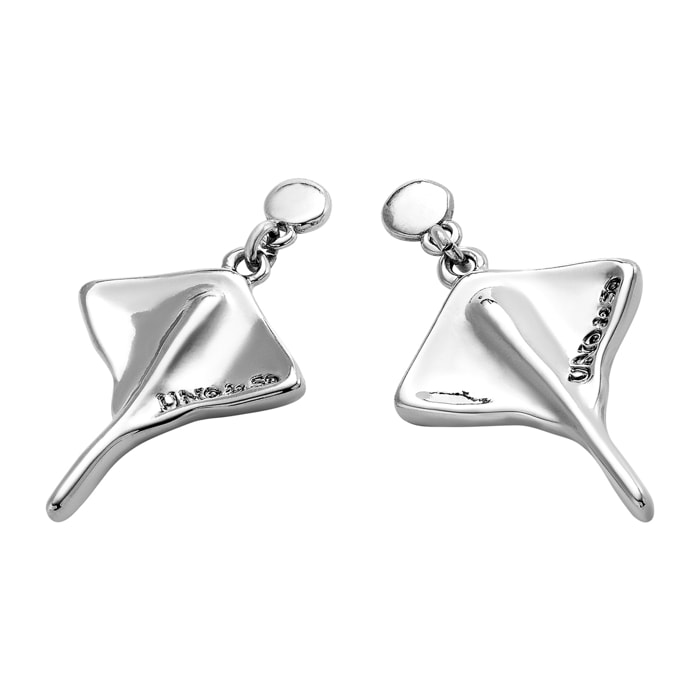 Pendiente SER MAJESTUOSA PLATEADO U