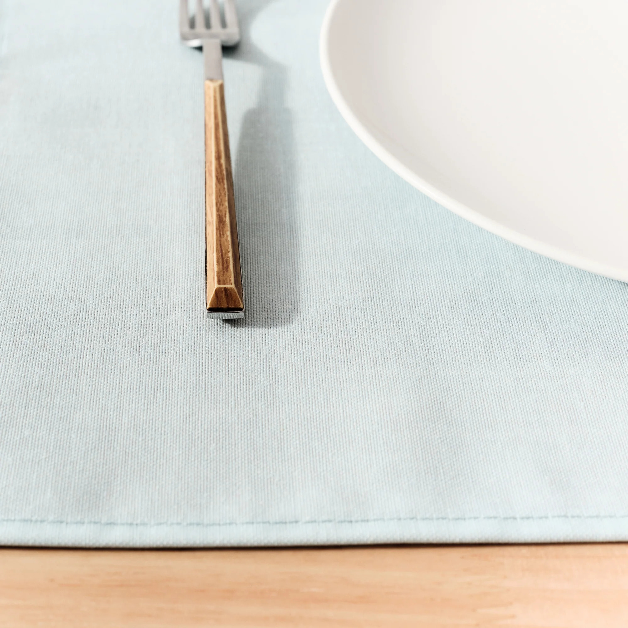 Lot de 2 sets de table Bleu 50x40 cm