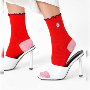 Calcetines violet ankle