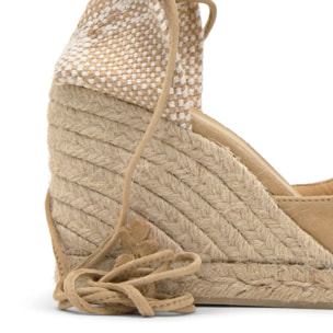 Alpargata cuña de yute 9cm