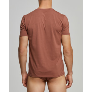 T-Shirt scollo V no stress cotone modal