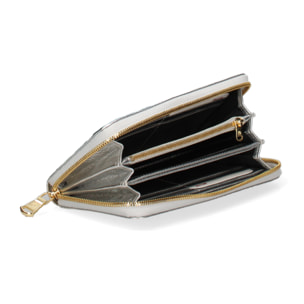 Portafoglio  da donna In Vera pelle Made in Italy 18,5x10,5x3 cm