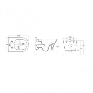 Pack WC Bâti-support autoportant, WC sans bride Lucco Avva, Abattant softclose, Plaque Chrome